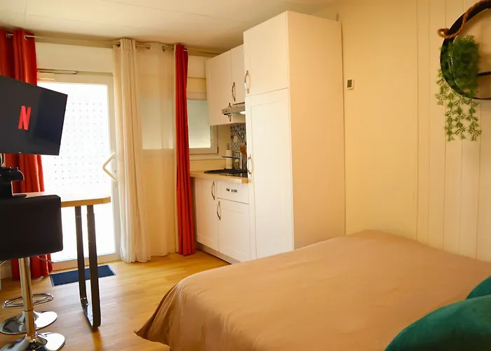 Moderne Et Equipe Au Coeur De - Gare A Proximite Apartment